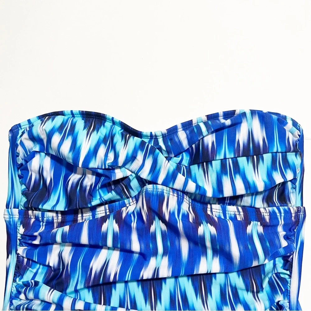 NEW Athena Twist Bandeau Halter Swimsuit